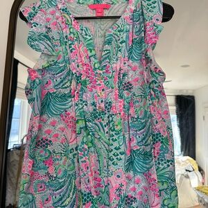 Lilly Pulitzer Floral Top